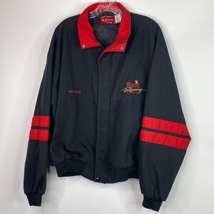 Vintage NASCAR Swingster Winston Racing Team Jacket USA Size XL